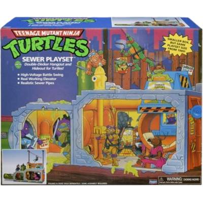 Playmates Toys Игрален комплект Playmates TMNT - Убежище на костенурките, без фигури (8129900)
