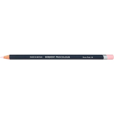 Derwent 10464_ROS Procolour umělecké pastelky kusové 1 ks Rose pink 19