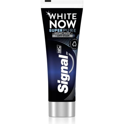 Signal White Now Men Super Pure паста за зъби за мъже с избелващ ефект 75ml