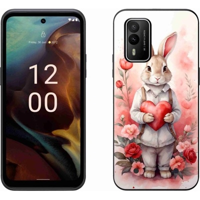 mmCase na Nokia XR21 - zajíc se srdíčkem