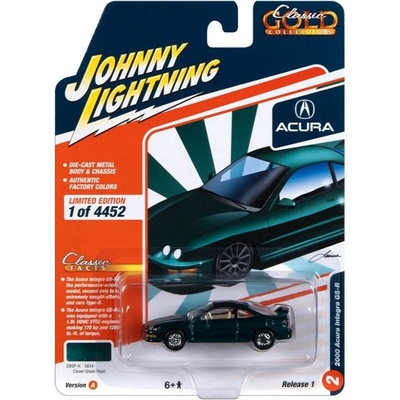 Johnny Lightning Acura Inregra Type-R 2000 zelená 1:64