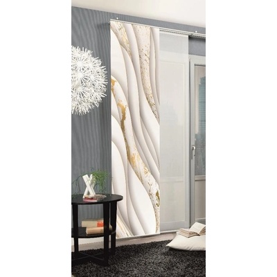 Home Wohnideen japonská stena 84129 GULDO 5007 zlata 245x60 cm (v x s)