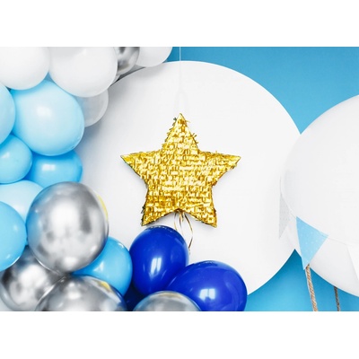 PartyDeco Piňata hvězda zlatá