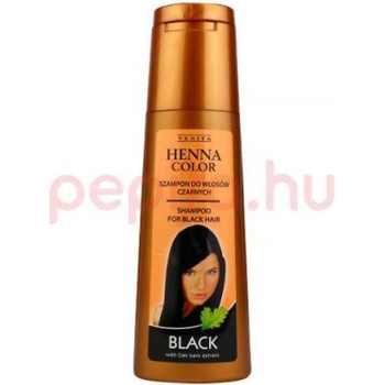 ​Henna color Shampoo henna šampón y na farbené vlasy Black henna šampón na čierne a tmavé vlasy 250 ml