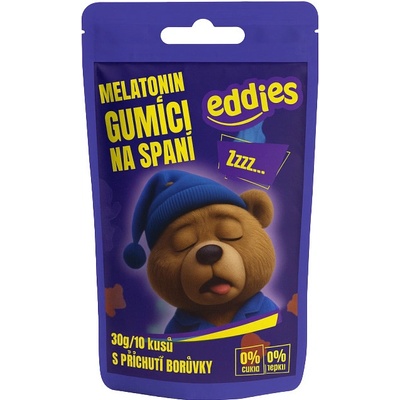 Eddies Gumídci na spánek s melatoninem 10 ks
