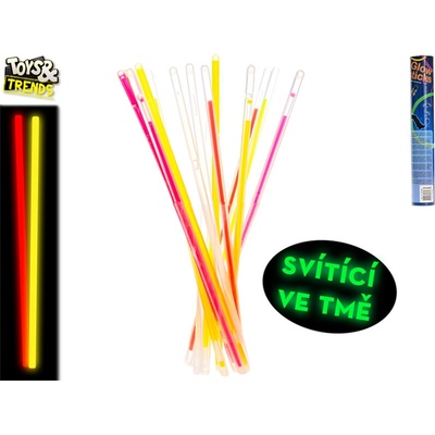 Toys&Trends tyčinky svietiace v tme 20 cm 50 ks + 50 napojovacích spojov