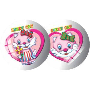 Dema Stil ГОЛЯМА pvc ТОПКА sweet cat 23 СМ