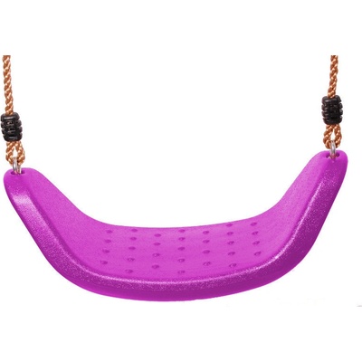 JustFun závěsná houpačka plastová Prak fialová