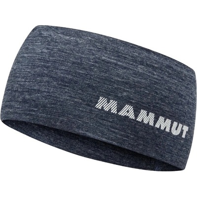 Mammut Tree Wool Headband marine melange 5784 modrá