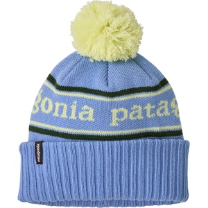 Patagonia Детска зимна шапка (beanie) Patagonia Kid's Powder Town Beanie - Park Stripe: Diver Blue - размер One Size (204-4878-2911)