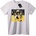 NOONEBRAND Тениска Шимпанзе с Банан - 2XL, White