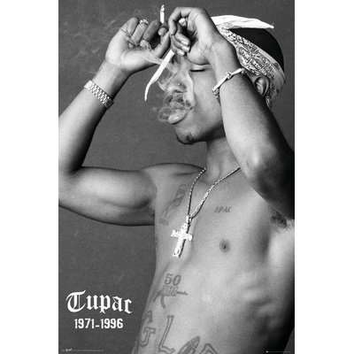 Plagát, Obraz - Tupac - Smoke, 61 × 91.5 cm