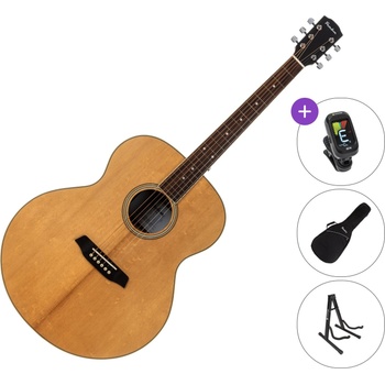 Pasadena PJ-300 SET Natural Satin Джъмбо китара