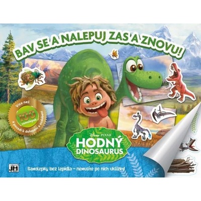 Bav se a nalepuj zas a znovu! Hodný dinosaurus