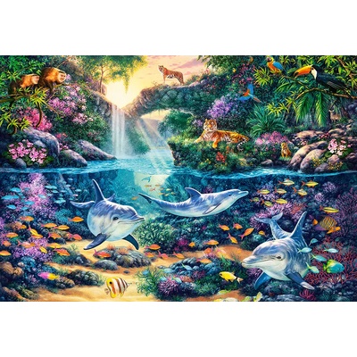 Castorland - Puzzle Jungle Paradise II - 1 500 piese