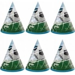 GoDan Soccer Fans Paper Caps 6pcs