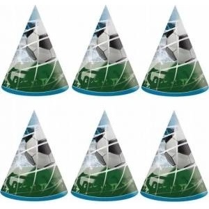 GoDan Soccer Fans Paper Caps 6pcs