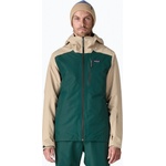 Patagonia Мъжко яке за дъжд Patagonia Insulated Powder Town cascade green
