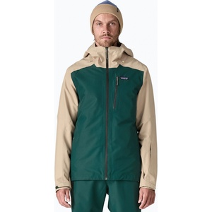 Patagonia Мъжко яке за дъжд Patagonia Insulated Powder Town cascade green