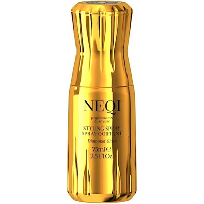 Stylingový sprej pre lesk a hladký vzhľad všetkých typov vlasov Neqi Styling Spray Diamond Glass - 75 ml
