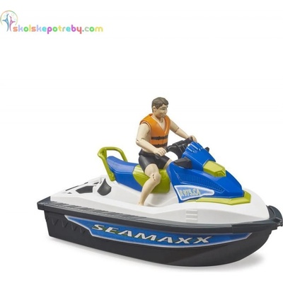 Bruder 63150 Vodní skútr s figurkou