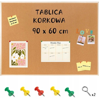 Creative Home Korková tabule 90 x 60 cm