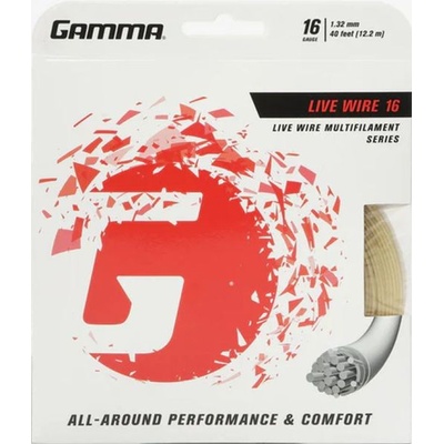 Gamma Тенис кордаж Gamma Live Wire XP (12, 2 m)