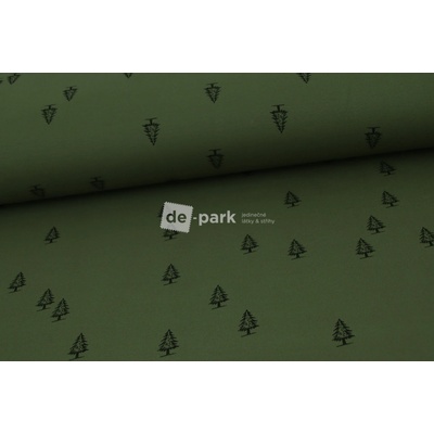 de-park Úplet - oboulícní - KOLEKCE LES - army khaki - 684