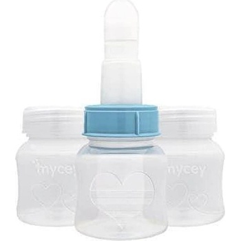 Контейнер за съхранение на мляко с лъжичка (8698694127220)