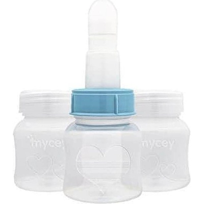 Контейнер за съхранение на мляко с лъжичка (8698694127220)