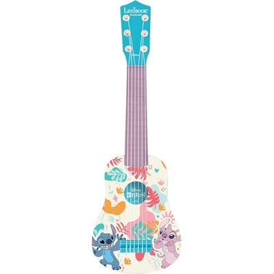 Lexibook Детска китара (играчка) за начинаещи - Lexibook My First Guitar Disney Stitch (шарен) (K200D)