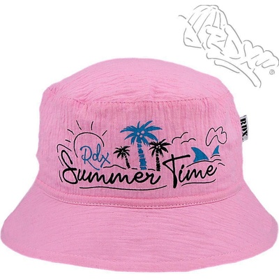 RDX Dievčenský letný klobúk Summer Time Ružový