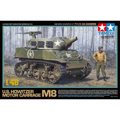 Tamiya 32604 Howitzer Motor Carriage M8 1:48