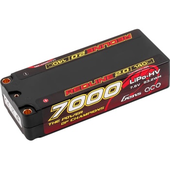 Gens Ace Acepow Electronics Co. Ltd LiPo Redline Series 2.0 2S 7000mAh 7,6V High Voltage 2S1P 140C