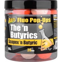 STRATEGY BAITS Plovoucí boilies POP20 THE'N BUTYRIC 100g 20mm Scopex'n Butyric / scopex kyselina máselná