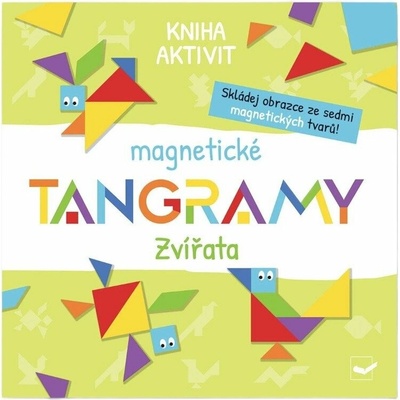 Kniha aktivit magnetické TANGRAMY Zvířata