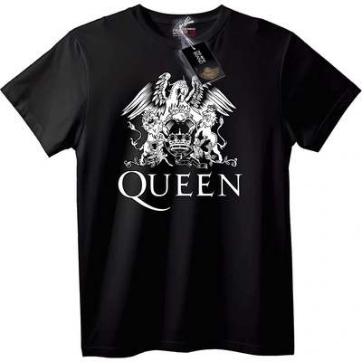 NOONEBRAND Тениска Queen Емблема на групата - 7XL, Black