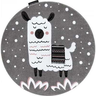 Dywany Łuszczów Petit Lama grey Šedá