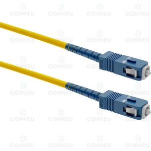 Conneu SC-UPC-SC-UPC, симплекс, сингъл мод OS2, 3 мм оптичен пач кабел 3 метра (CNFJ-SCSCOS2SYE3mm-3)