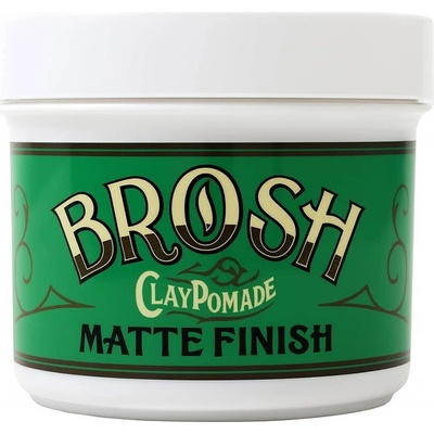 Matná hlina na vlasy BROSH Clay pomade 290 g