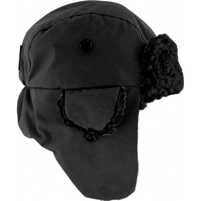 GEGGAMOJA Dětská zimní čepice ušanka černá EXANI – Zboží Dáma