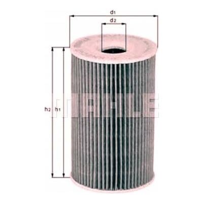 MAHLE OLEJOVÝ FILTER MAHLE 1275810 1275811 1457429762