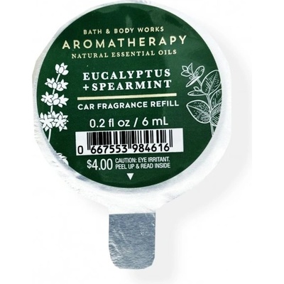 Bath & Body Works Eucalyptus Spearmint náhradná náplň 6 ml