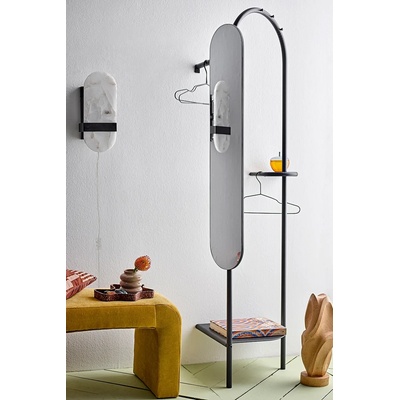 Bloomingville Закачалка за дрехи с огледало Bloomingville Belen 58 x 185 x 45 cm (82062363)