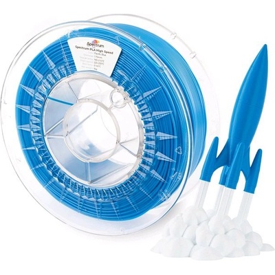 Spectrum 81063 3D филамент, PLA High Speed, 1, 75mm, 1000g, тихоокеанско синьо (81063)