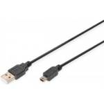 ASSMANN Basic USB Cable - Mini-USB/USB-A - 1.8 m