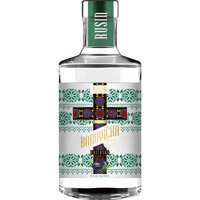Vanapo Rusínska Borovička Originál 45% 0,5 l (čistá fľaša)