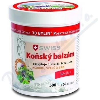 Swiss konský balzam hrejivý 550 ml