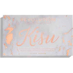 Revolution Beauty X Kisu Shadow & Highlighter Palette Сенки палитра 16, 2gr