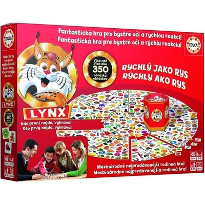 Educa Rychlý jako rys 350 obrázků